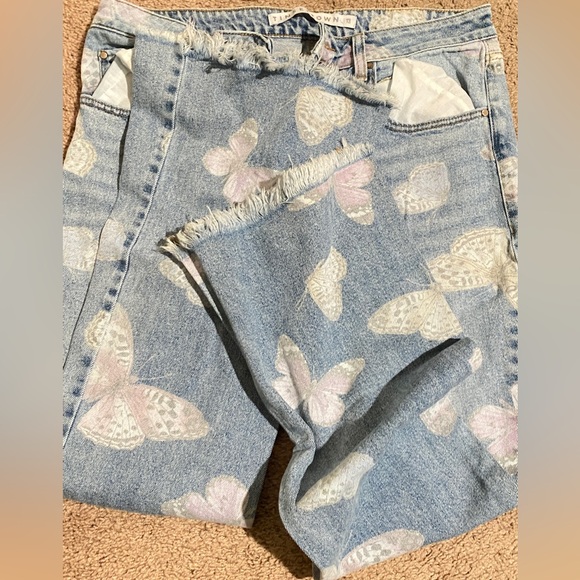 Butterfly Flare Jeans Size 13 - Picture 5 of 6
